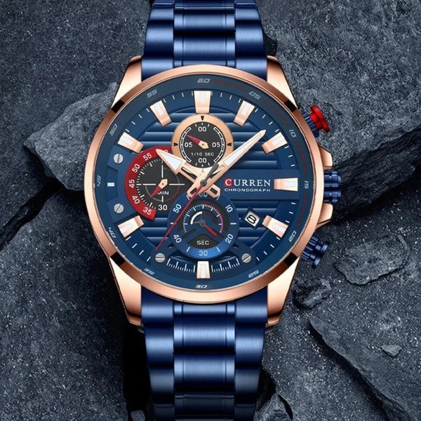 Curren 8415 Blue-Gold 1008-0323 фото