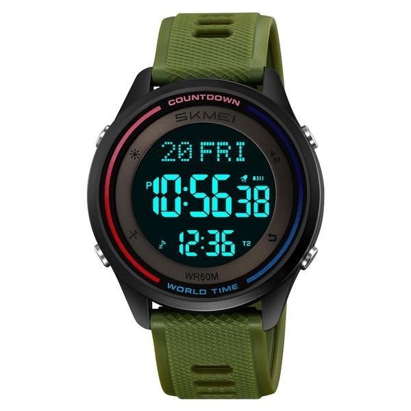 Skmei 2348AG Army Green 1080-2803 фото
