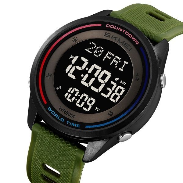 Skmei 2348AG Army Green 1080-2803 фото