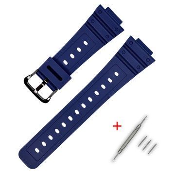 Ремінець для Casio G-Shock DW-5600 B Dark Blue BK 1051-1010 фото