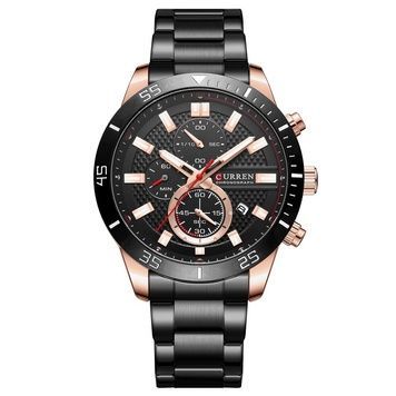 Curren 8417 Black-Gold 1008-0324 фото