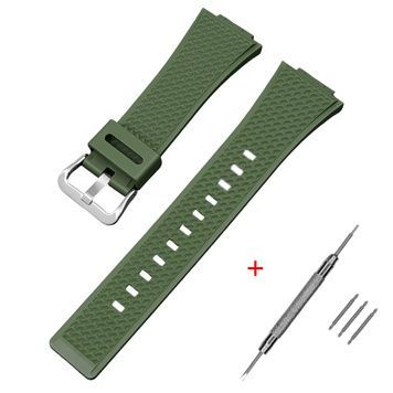 Ремінець для Casio G-Shock GA-100/110 Army Green SI 1051-1089 фото
