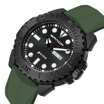 Sanda 3118 Black-Military Wristband 1044-0075 фото
