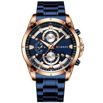 Curren 8360 Blue-Gold 1008-0176 фото