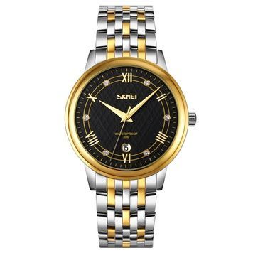 Skmei 9272TGDBK-B Gold/Silver-Black Men 1080-2444 фото