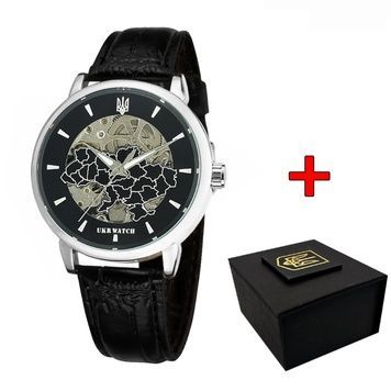 Ukrwatch Україна Silver-Black 1201-0520 фото