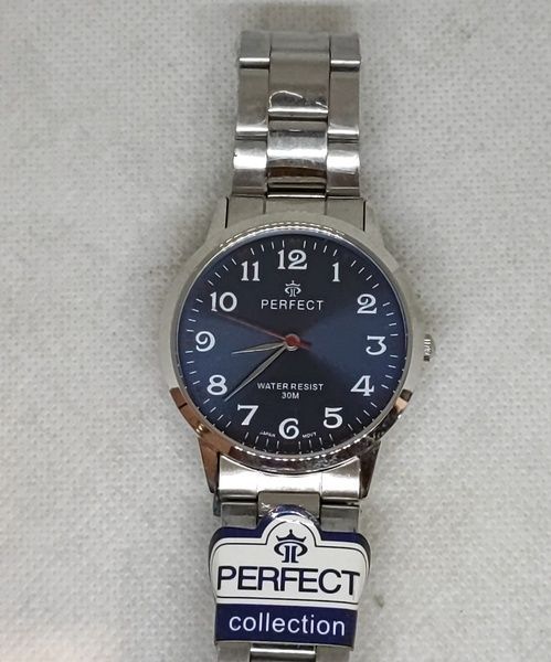 Годинник наручний чоловічий Perfect на сталевому браслеті 6M/PF0120 фото
