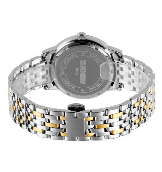 Skmei 9272TGDBK-B Gold/Silver-Black Men 1080-2444 фото