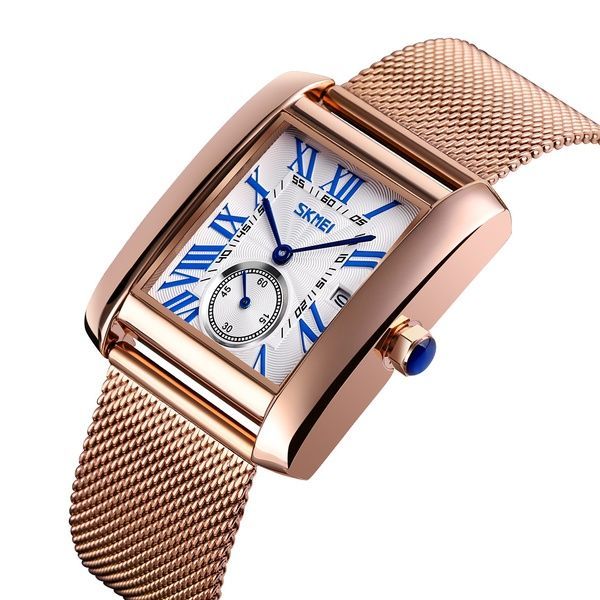 Skmei 9191RGSIBU Rose Gold-Silver-Blue 1080-2456 фото