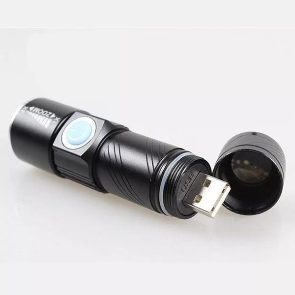 Ліхтарик Police BL 8468 &mdash; 525 Q5 XPE + COB + Вбудований Акумулятор + Зарядний кабель + MicroUSB + BOX Ліхтар 7311 фото