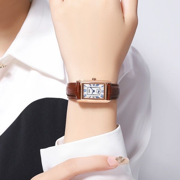 Skmei 2297RGBN Rose Gold-Brown 1080-2909 фото