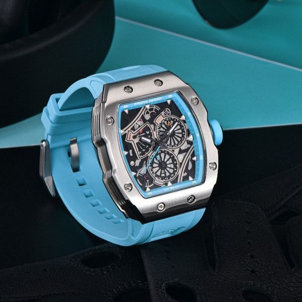 Pagani Design PD-YS012 Silver-Blue 1138-0188 фото