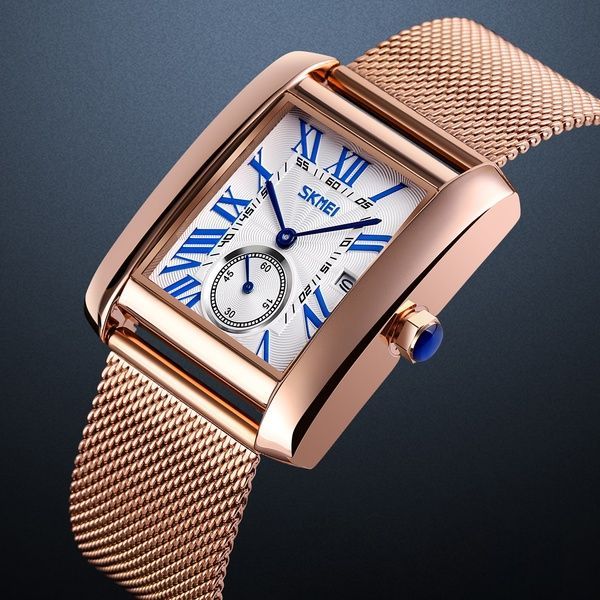 Skmei 9191RGSIBU Rose Gold-Silver-Blue 1080-2456 фото
