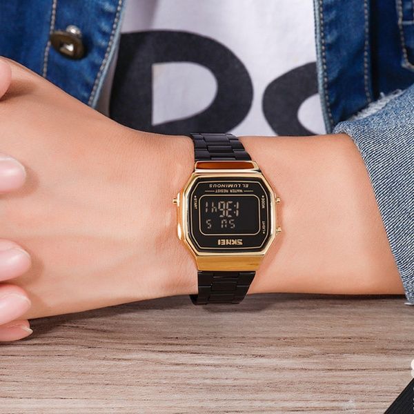 Skmei 1647GDBK Gold-Black 1080-1616 фото