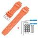 Ремінець для Casio G-Shock GA-1000 Orange SI 1051-1118 фото 1
