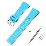 Ремінець для Casio G-Shock GA-100/110 Light Blue SI 1051-1092 фото