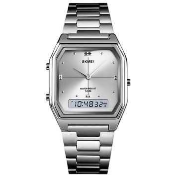 Skmei 1612SI Silver 1080-2302 фото