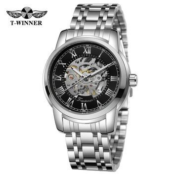 Forsining 8250 Silver-Black Steel 1059-0252 фото