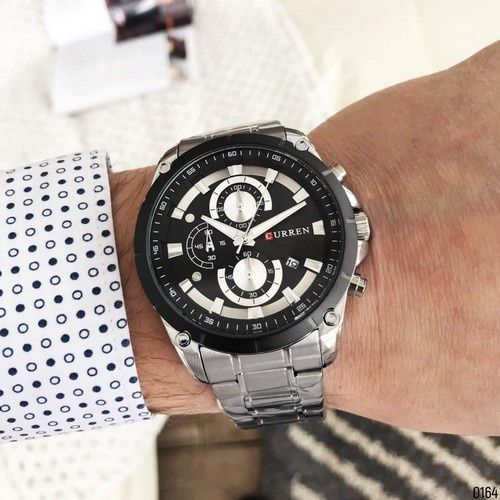 Curren 8360 Silver-Black 1008-0164 фото