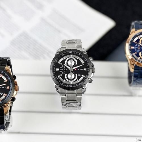 Curren 8360 Silver-Black 1008-0164 фото