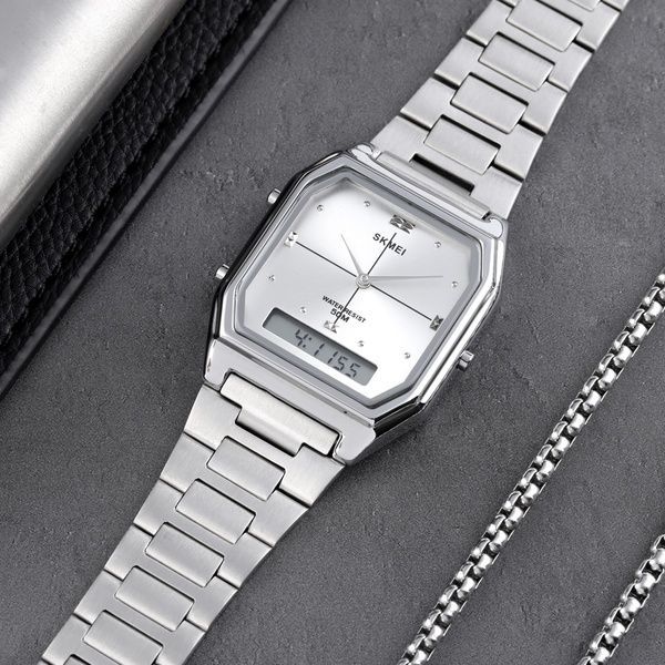 Skmei 1612SI Silver 1080-2302 фото