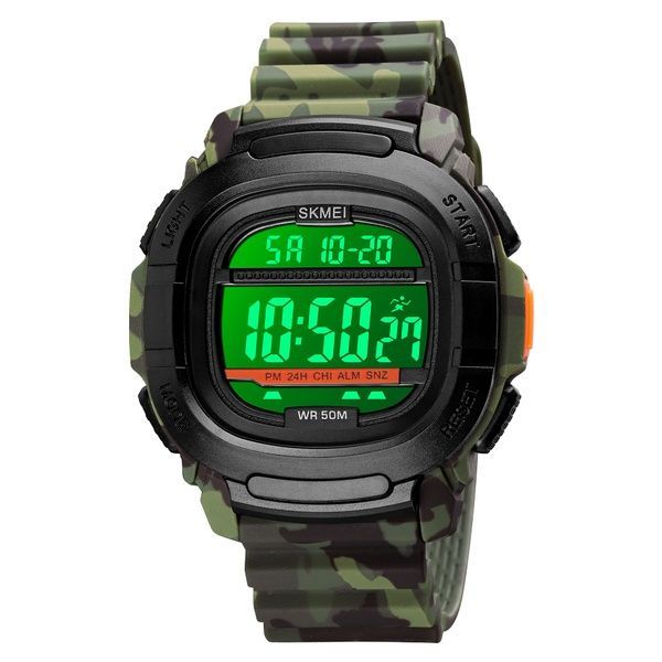 Skmei 1657CMGN Army-Green Camouflage 1080-1617 фото