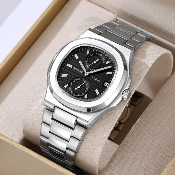 Skmei 2423SIBK Silver-Black 1080-2965 фото
