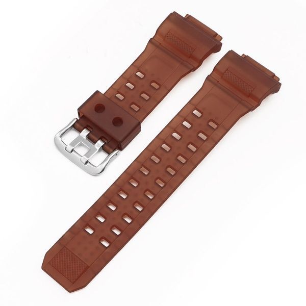 Ремінець для Casio G-Shock GW-9300/9400 Translucent Brown Silver 1051-0969 фото