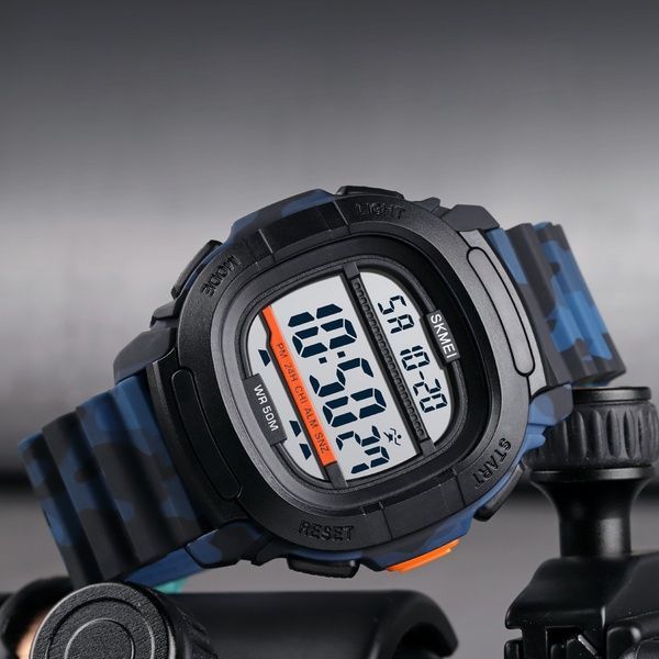 Skmei 1657CMBU Camouflage-Blue SALE 1080-1776 фото