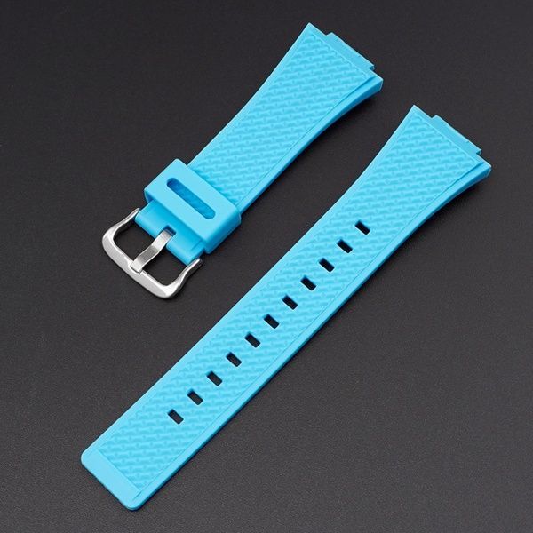 Ремінець для Casio G-Shock GA-100/110 Light Blue SI 1051-1092 фото