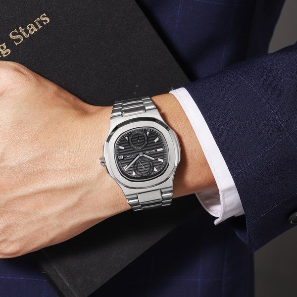 Skmei 2423SIBK Silver-Black 1080-2965 фото