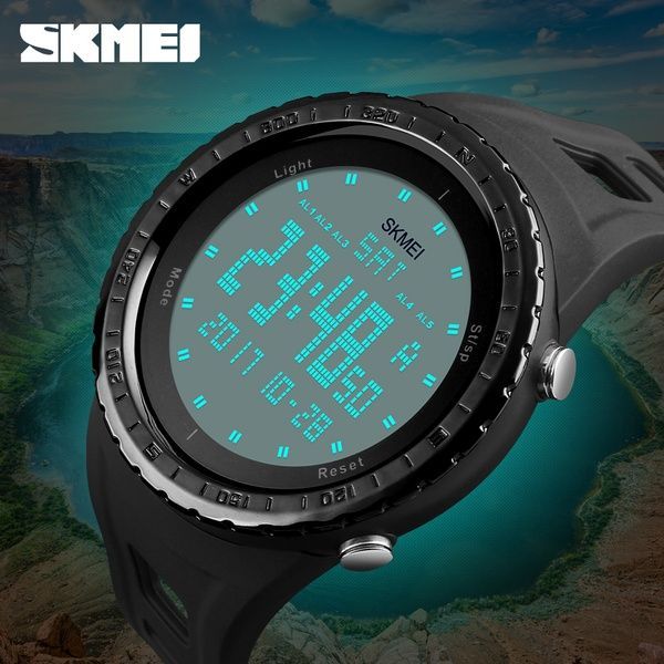 Skmei 1246BK Black 1080-1308 фото