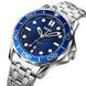 Skmei 9276SSIBU Silver-Blue Steel Strap 1080-1550 фото 2