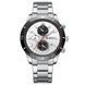 Curren 8417 Silver-Black 1008-0325 фото 1