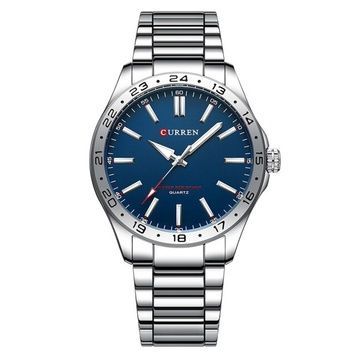 Curren 8452 Silver-Blue 1008-0434 фото
