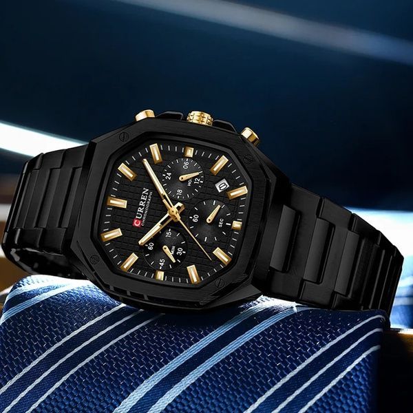 Curren 8459 Black 1008-0475 фото