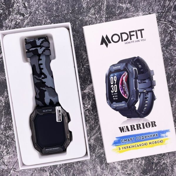 Modfit Warrior All Black Camo Band 1077-0202 фото