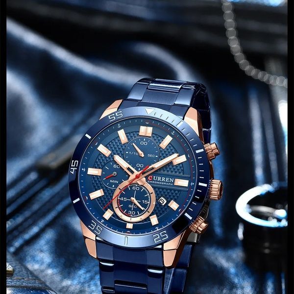 Curren 8417 Blue-Gold 1008-0326 фото