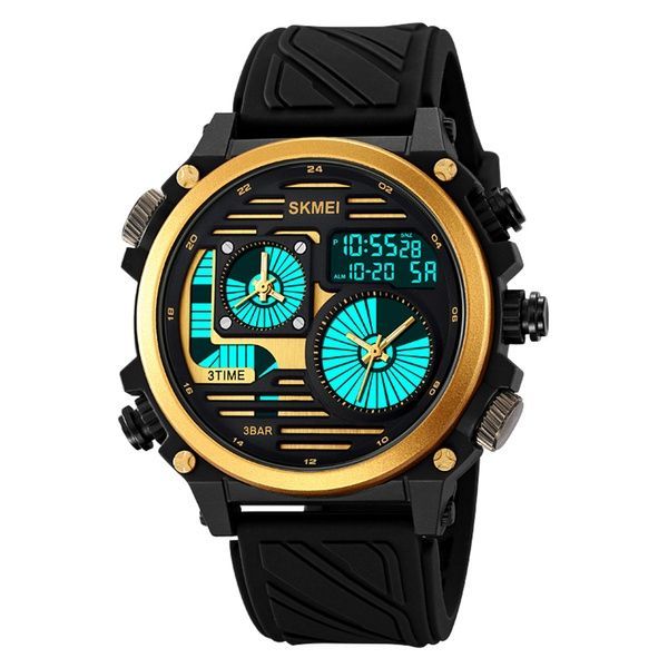 Skmei 2202PBKGD Black-Gold 1080-2513 фото