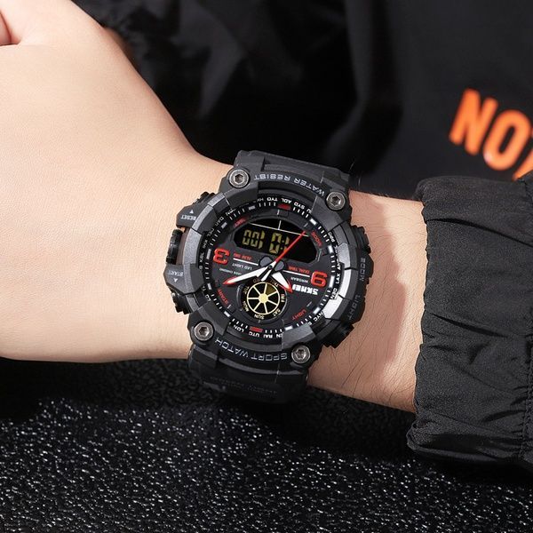 Skmei 1818 Black-Red. SALE 1080-0757 фото