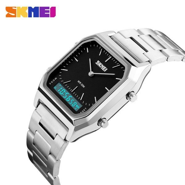 Skmei 1220SIBK Silver-Black 1080-1754 фото