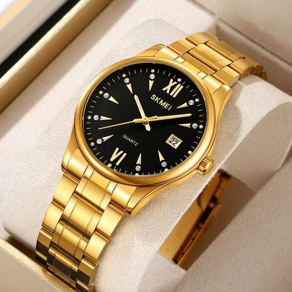 Skmei 2158GDBK Gold-Black 1080-2664 фото