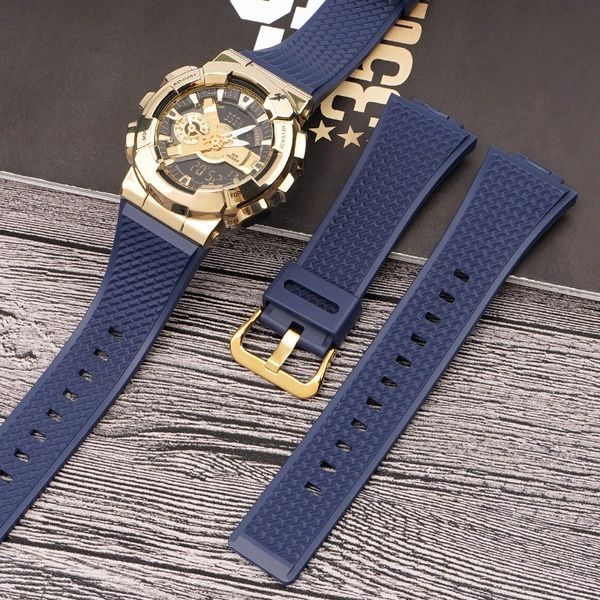 Ремінець для Casio G-Shock GA-100/110 Dark Blue GD 1051-1106 фото