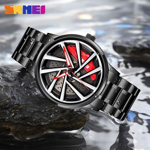 Skmei 1990C Black Red-Silver 1080-1641 фото