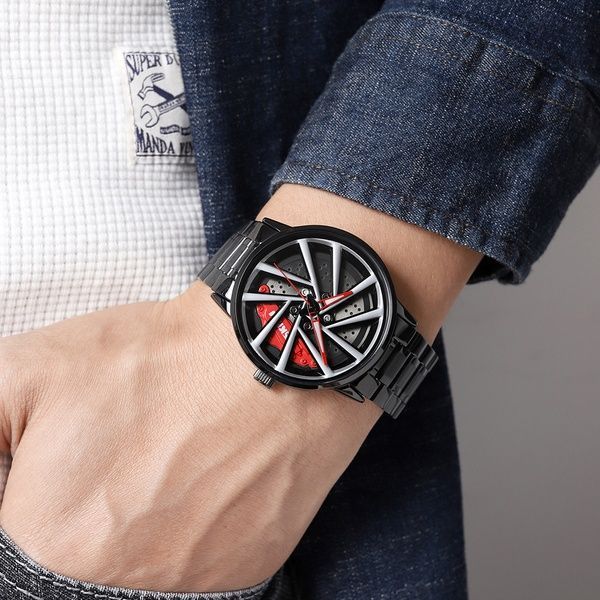 Skmei 1990C Black Red-Silver 1080-1641 фото