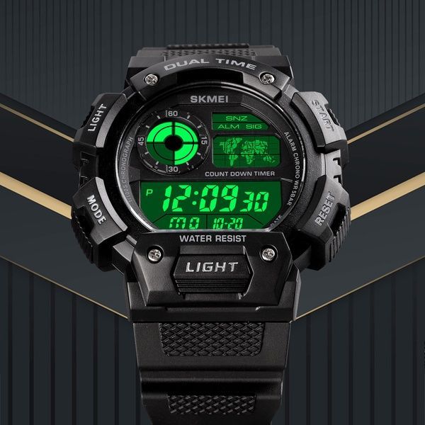 Skmei 1723BK Black 1080-2334 фото