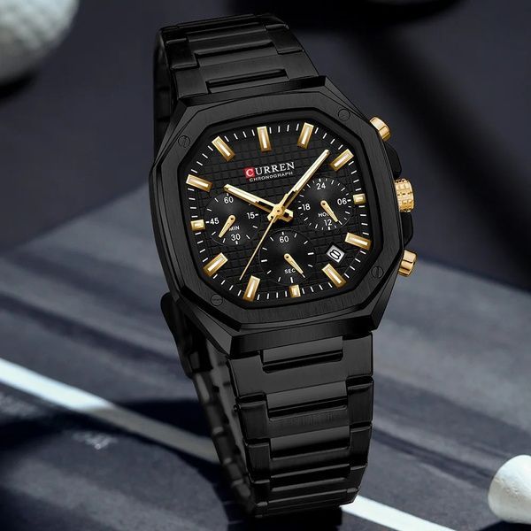 Curren 8459 Black 1008-0475 фото