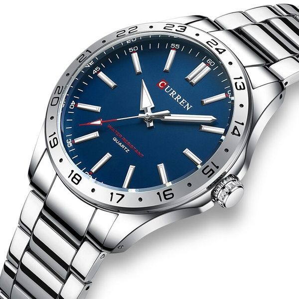 Curren 8452 Silver-Blue 1008-0434 фото