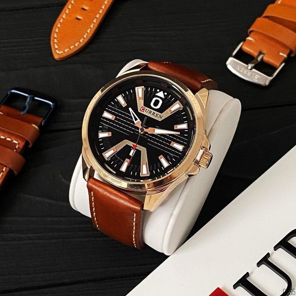 Curren 8379 Cuprum-Black-Brown 1008-0235 фото