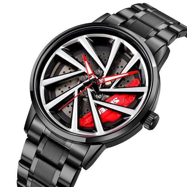 Skmei 1990C Black Red-Silver 1080-1641 фото